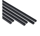 Tiras de recambio de limpiaparabrisas portátiles, 2 uds., 6Mm, 14-22 pulgadas, parabrisas de hueso de goma suave Universal para coche A3