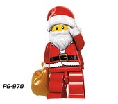 Regalo de Navidad Minifigura de venta única PG970 juguete educativo para niños Minifig montaje de bloques de construcción DIY