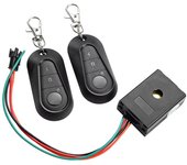 Reemplazo del dispositivo antirrobo de la vespa eléctrica del control remoto de la bicicleta eléctrica de la alarma de la bicicleta 36V-72V negro