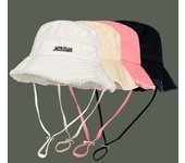 Sombrero de pescador japonés con protección solar para verano: unisex, de ala ancha, estilo vaquero occidental moderno para viajes, montañismo y pesca. M (56-58cm) luz de caqui