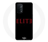 Coque pour Oppo A74 5G Elite Saison 5 Logo Rouge Fond Noir