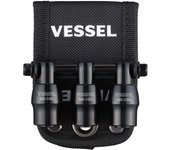 VESSEL Limited Quick Catcher Triple Holder Negro QB-10B3KK