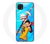 Coque pour Samsung Galaxy A22 5G One Piece Manga Trafalgar Law epée