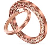 Soporte magnético / anillo Tech-Protect Mmr200 con Magsafe - Rosa con cristales
