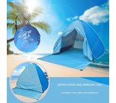La tienda de playa automática Tiendas de sombra de playa Tienda de campaña para acampar al aire libre color rosa