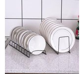 Estante multifuncional para platos de cocina, tapa de olla de acero inoxidable, plato, cuenco, soporte de drenaje, sartenes para cena, tabla de cortar, estante de almacenamiento para hornear A
