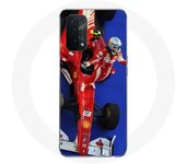 Coque pour Oppo A74 Formule 1 Fernando Alonso Pilote automobile F1 Rouge