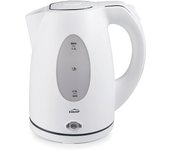 Lacor 69591 Hervidor Eléctrico, Blanco. Apagado automático - Luz LED. Filtro extraíble y lavable. Visor de nivel de agua