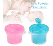 Suplemento portátil para bebés, almacenamiento de alimentos, dispensador de fórmula, caja de alimentación, contenedor de leche en polvo color rosa