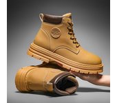 Zapatos para adultos para hombres Tendencia 2024 Botas Martin Botas de vaquero para niño Botas de motocicleta Zapatos para hombre resistentes al desgaste Zapatillas para correr para hombres 39 negro