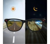 Gafas de visión nocturna con montura de PC, gafas de sol polarizadas para hombre, gafas de sol deportivas para exteriores, gafas de visión nocturna para el día y el conductor, gafas de noche