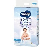 Pañales Moony L 9-14 kg 54 piezas