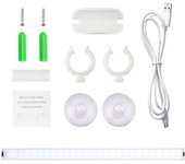 Luces de espejo LED, luz de tocador recargable portátil inalámbrica, 3 brillo, Control táctil, maquillaje blanco