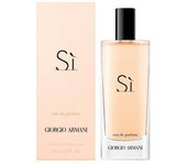 Giorgio Armani Si Eau de Parfum - Fragancia de lujo para mujer de 15 ml