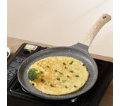 Sartén para cocinar, sartén antiadherente de fondo plano para tortitas, para cocina 20cm