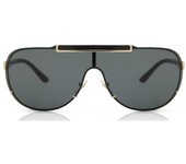 Versace Gafas de sol para hombre Ve2140 100287 Gold Black/140