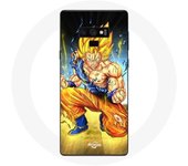 Coque maniacase pour Samsung Galaxy Note 9 Son goku dragon ball corps enervé
