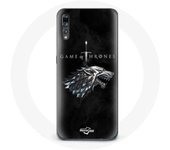 Coque pour Huawei P20 Game of Thrones Saison 8 Le Trône de Fer La maison Stark Logo L'hiver arrive
