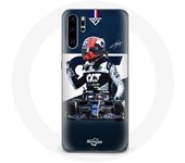 Coque pour samsung galaxy P30 pro Formule 1 Max Verstappen Pilote automobile F1 Bleu