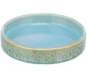 Cuenco/bebedero de cerámica Trixie azul 15x15 cm 250 ml