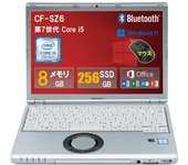 Portátil usado Note de 7ª generación, rendimiento, Core PC ultraligero Let's CF-SZ6/MS&Office2019/cámara incorporada/12.1 (FHD)/Alta i5/Memoria plata