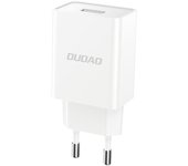 Cargador de pared USB-A Dudao A4EU 2.1A - Blanco | Accesorio para teléfonos inteligentes y dispositivos