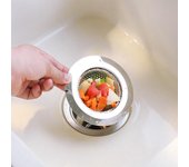 Alcantarilla Fregadero de cocina Basura Filtro de acero inoxidable Lavabo Lavaplatos Jaula elevadora Desagüe de piso Bloqueo 11.5cm mesh