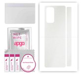 apgo Protective Skin Sticker for the back compatible with Xiaomi Mi Mix Fold, Wrap Film, Foil, Vinyl - Pattern Matte Transparent