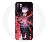 Coque Redmi Note 11 5G satoru Gojo Jujutsu Kaisen Manga art