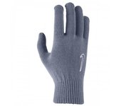 Nike Guantes de invierno de punto unisex para adultos S-M gris oscuro