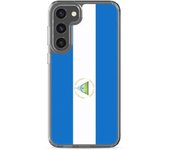 Coque Téléphone - Samsung - Galaxy S10 - Drapeau Nicaragua - Souple - Multicolore