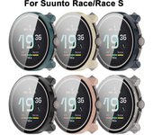 Protector de pantalla templado para PC y carcasa de cobertura total, nueva funda protectora para Suunto Race/Race S Pink-For Race