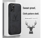 Funda de tela con textura de alce para Samsung Note20 Ultra, Note9, Note10+ - Ultrafina y anticaídas Samsung S9 Plus