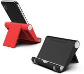 Soporte plegable para teléfono de escritorio, marco de fijación para Samsung S20 Plus Ultra Note 10, IPhone 11, Xiaomi Redmi, soporte de escritorio para tableta negro