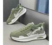 Zapatillas deportivas bajas con cordones y suela gruesa, estilo retro 2024 Size 41 gris