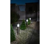 Terminal solar de acero inoxidable - GALIX - 0,13W - 10 Lumens - 8 horas de iluminación - 1 LED blanco