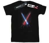 Star Wars Boys Crossed Lightsabres T-Shirt 9-11 Years