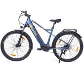 Bicicleta de trekking Eleglide C1 con motor central de 250 W, ruedas de 27,5 pulgadas, batería de 522 Wh, autonomía de 150 km, suspensión hidráulica y frenos de disco hidráulicos. (azul) C1 azul