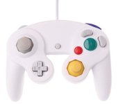 Mando de juego con cable Joystick GameCube para consola de videojuegos WII con puerto GC - Tipo Negro
