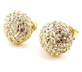 Les Trésors De Lily [J0191] - Pendientes 'Diosa' chapados en oro oro