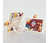Funda de silicona suave para niños, Funda con asa y soporte para iPad 10,2, 7, 8, 9. ª y 10. ª generación, Air 2, 3, 4, 5 Pro, 11, 2021, 2022, Mini, 6. ª generación iPad Mini 1 2 3