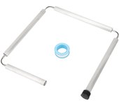 Varilla de ánodo de magnesio flexible para calentador de agua de 44 pulgadas, rosca NPT de 34 pulgadas, diámetro de 19 mm para agua caliente