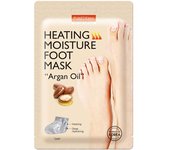 PUREDERM - Heating, moisture foot mask 1 para (2x17g) - rozgrzewająca maska do stóp w postaci skarpetek