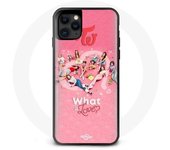 Funda para Iphone 11 TWICE Logo Rojo Poster What Is Love