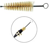Cepillo de limpieza para boquilla, cerdas con mango de Metal, saxofón, trompeta, clarinete, cepillos limpiadores para boquilla varios colores