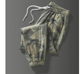 Pantalones de trabajo de camuflaje de corte holgado para hombre: pantalones elásticos versátiles, resistentes al desgaste, modernos e informales para primavera y verano. 3XL [73-82 kg]