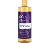 Dr. Jacobs Naturals, Botanical Pure Castile All-in-One Soap, Lavender Essential Oil, 32 oz (946 ml)