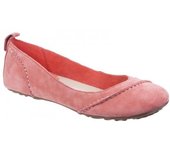 Hush Puppies Zapatos de tacón sin cordones Janessa de gamuza para mujer/señoras 6 UK blanco