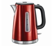 Hervidor eléctrico 1,7 l Luna - RUSSELL HOBBS - Hervido rápido - Rojo