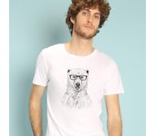 T-shirt Homme - GEEK BEAR S blanco
